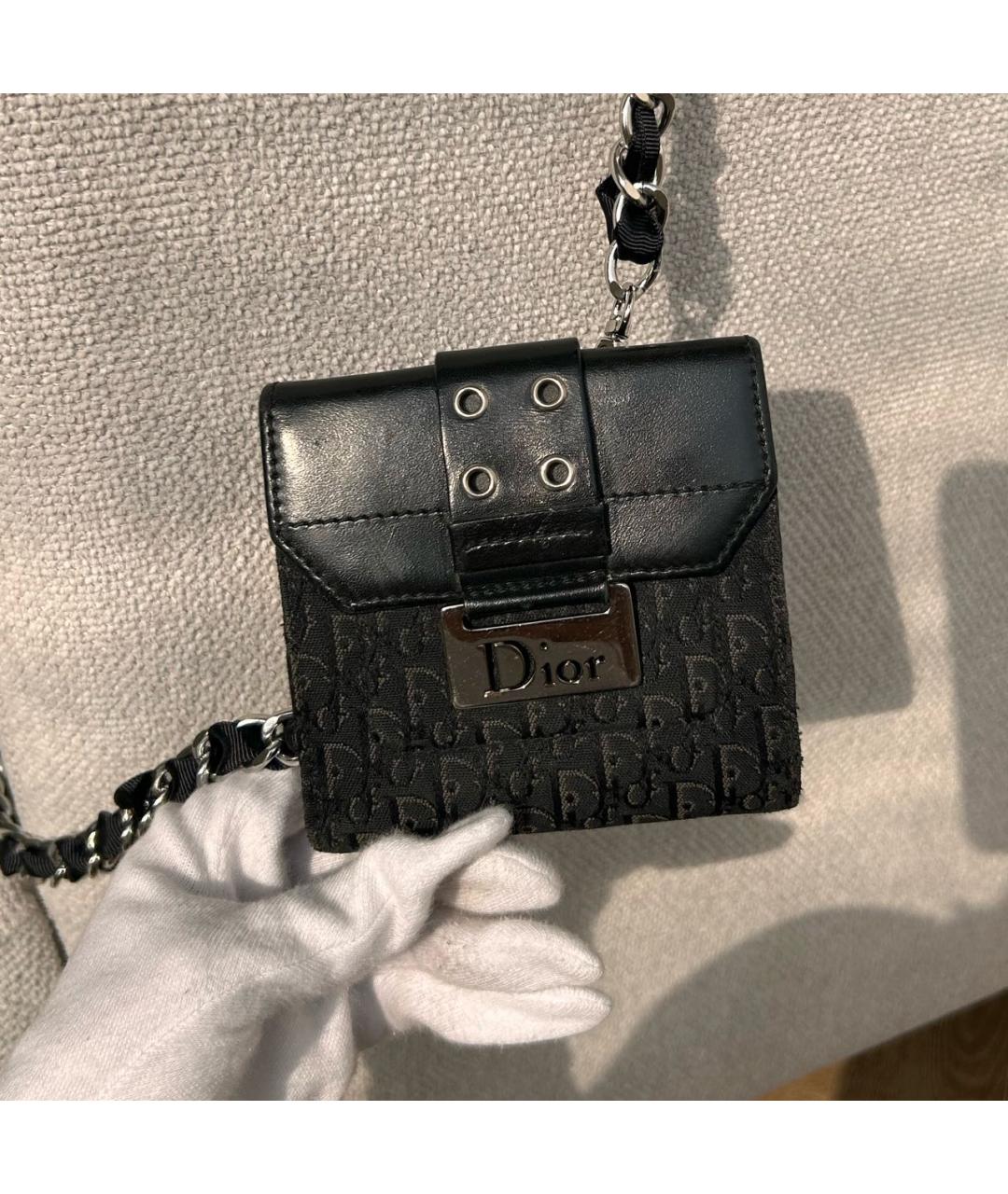 CHRISTIAN DIOR Черный кошелек, фото 6
