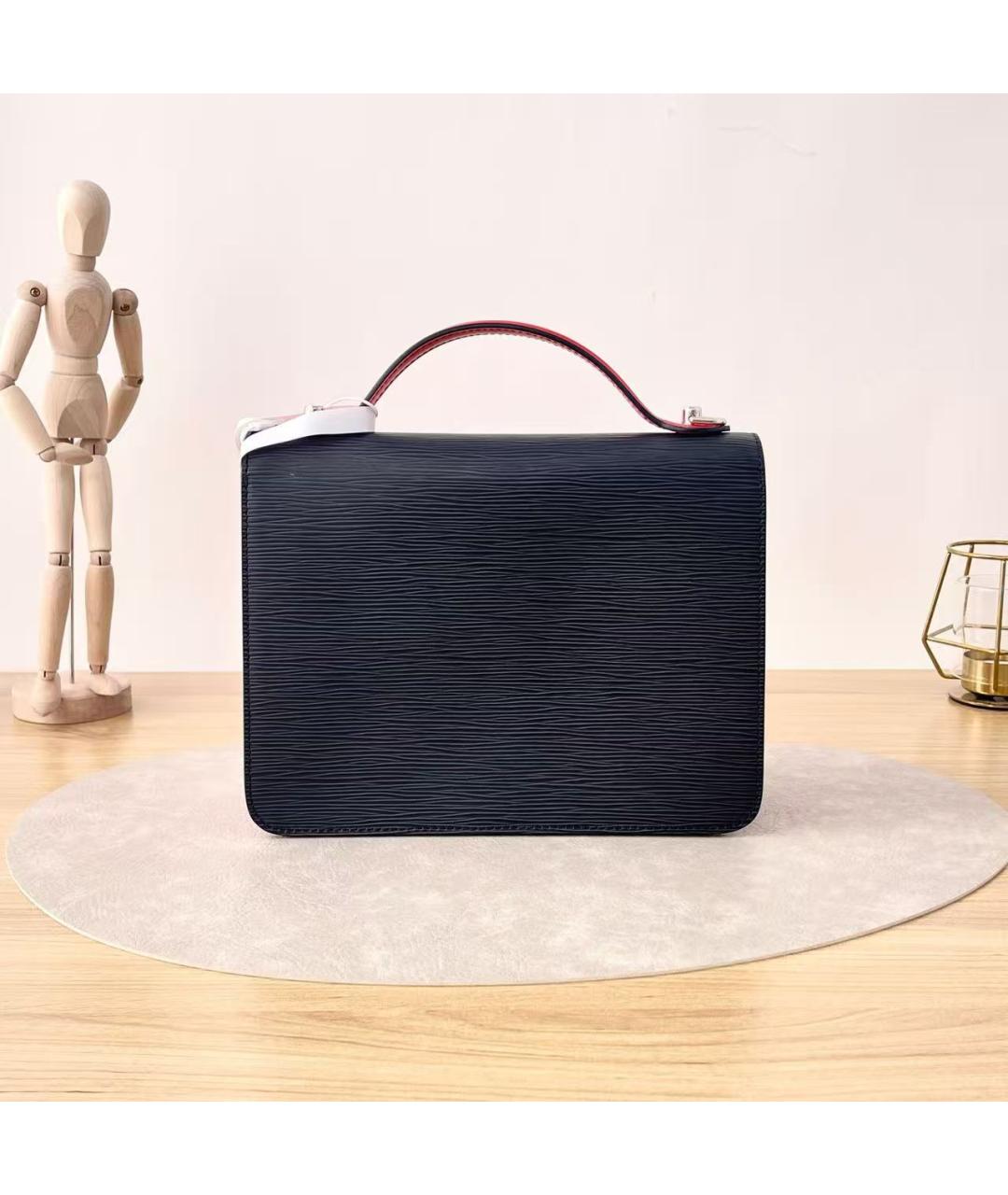 LOUIS VUITTON Черная сумка через плечо из искусственной кожи, фото 3