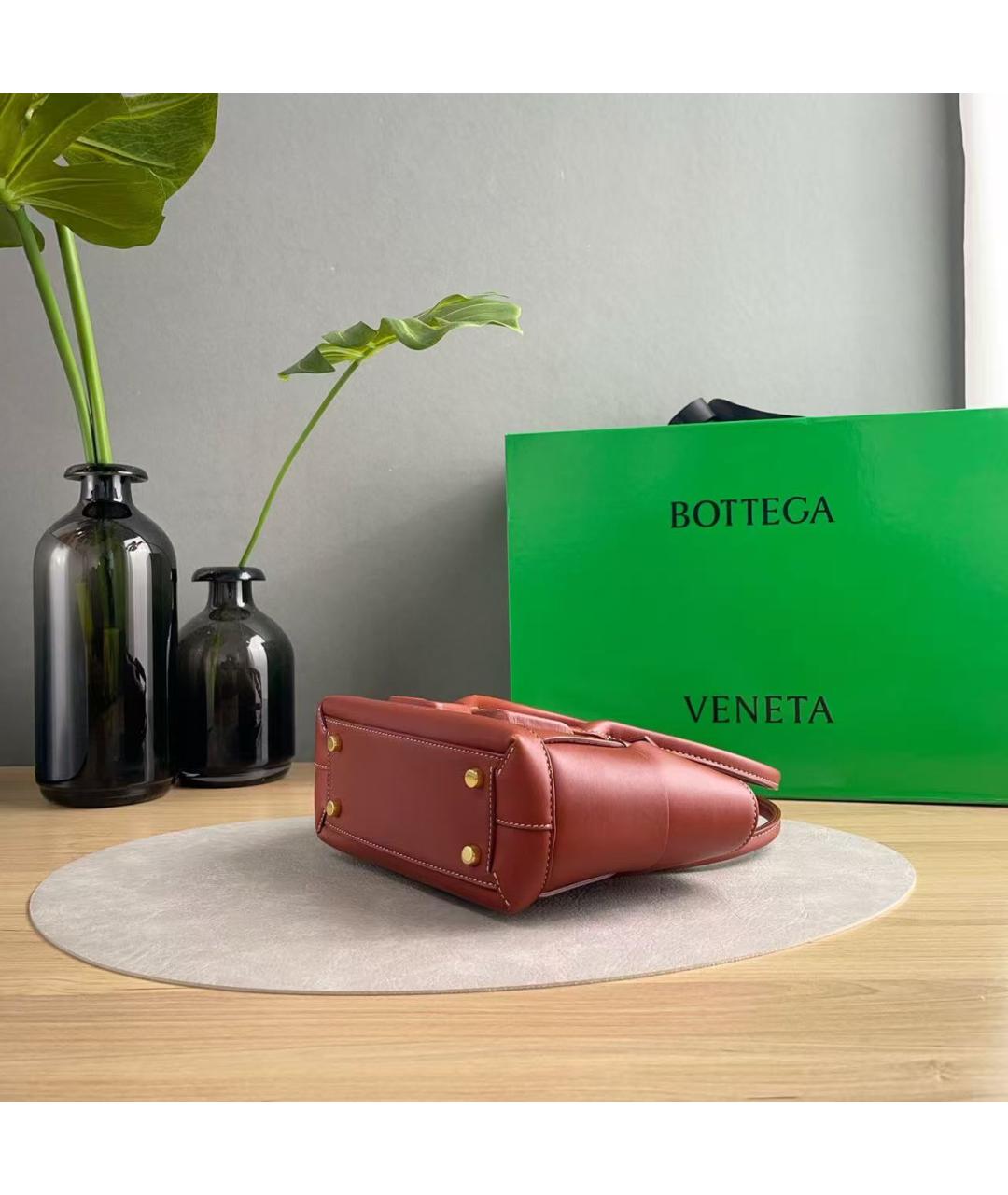 BOTTEGA VENETA Хаки сумка через плечо из искусственной кожи, фото 3
