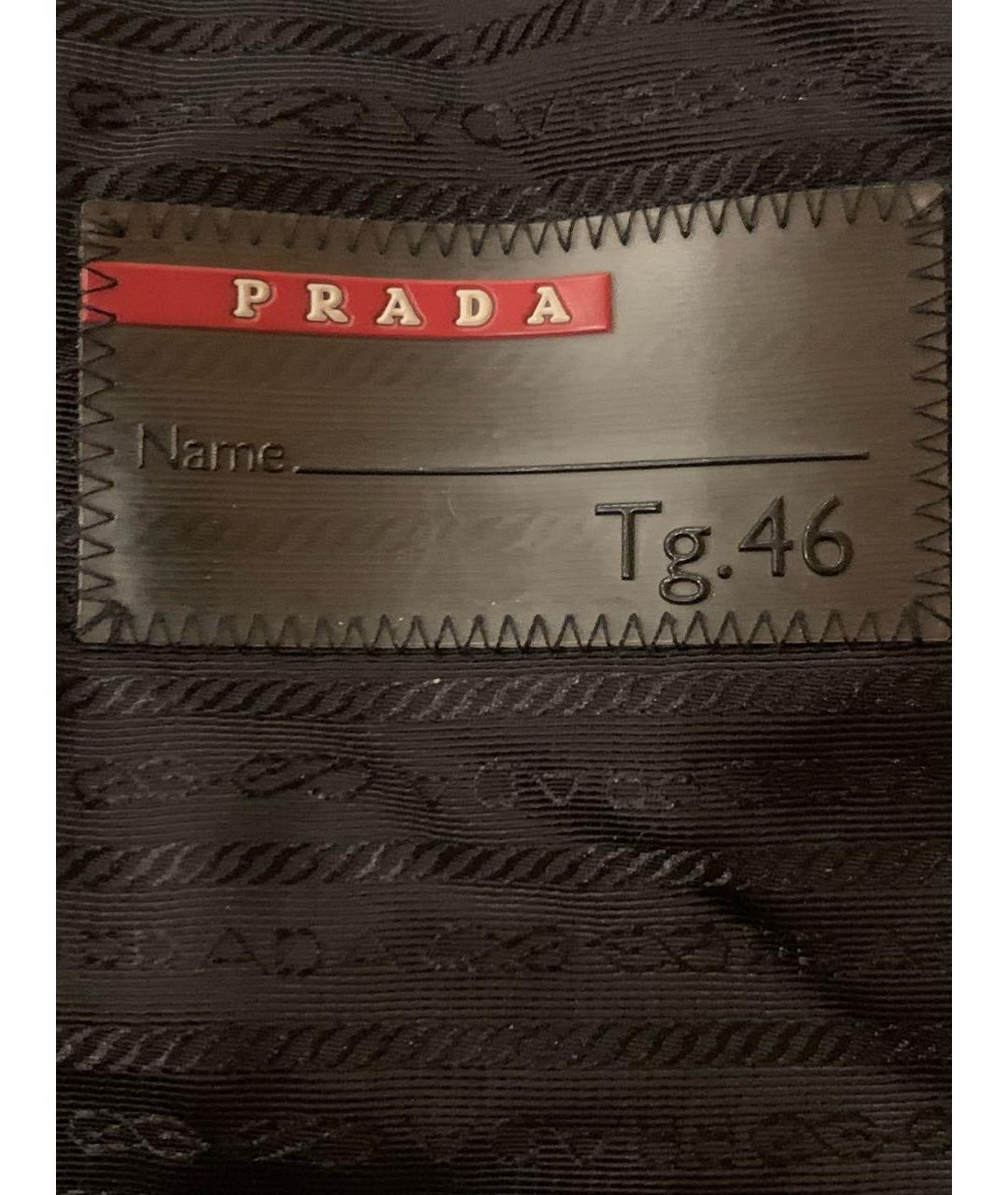 PRADA Черная куртка, фото 3