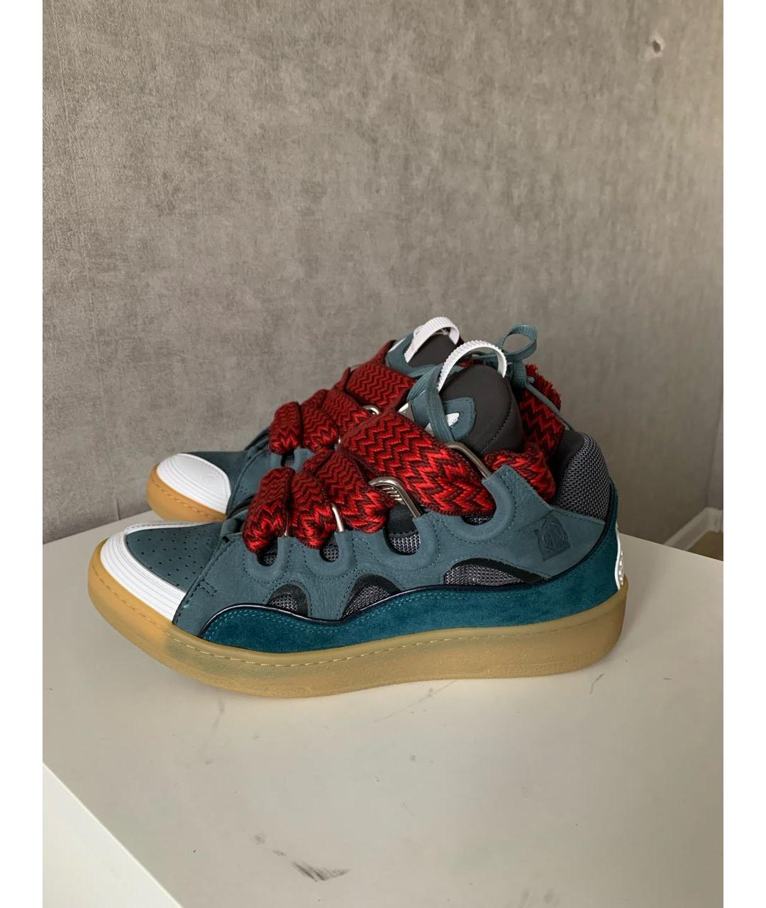 LANVIN Мульти кеды, фото 9