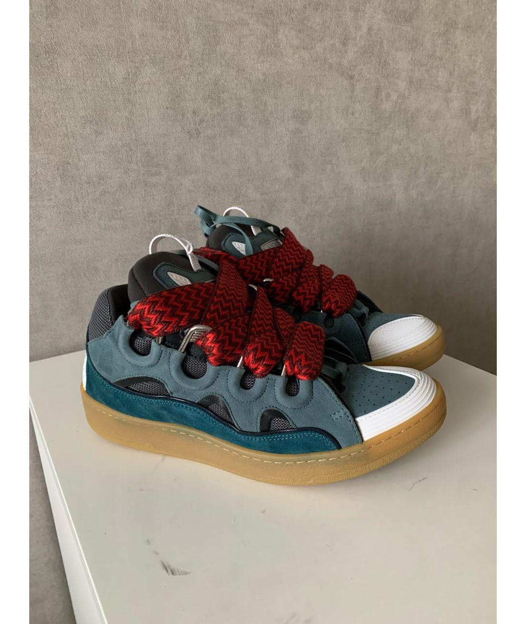 LANVIN Мульти кеды, фото 2