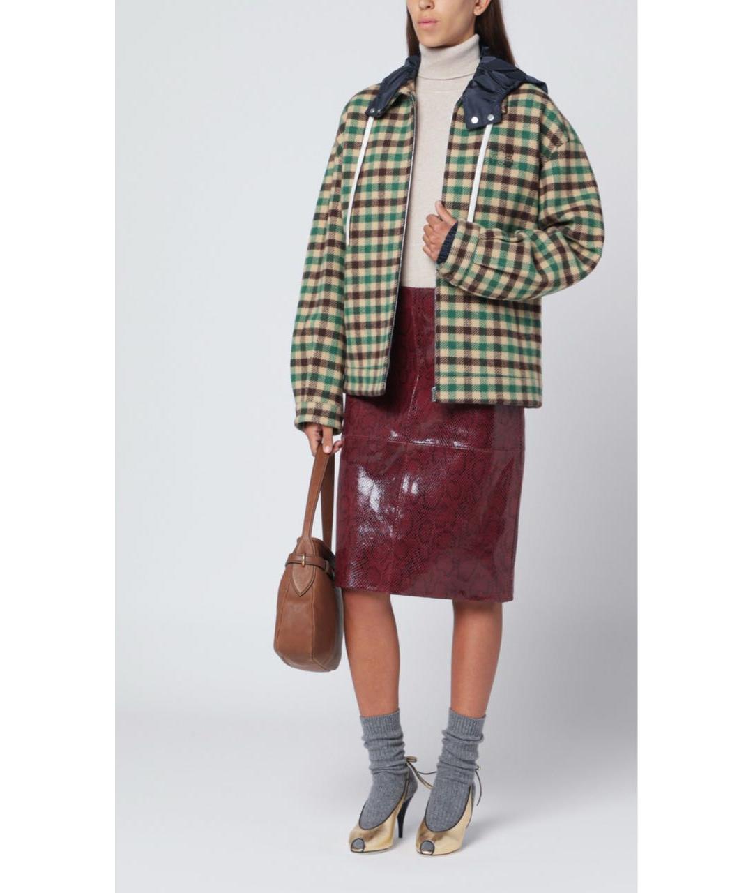 MIU MIU Мульти шерстяная куртка, фото 7