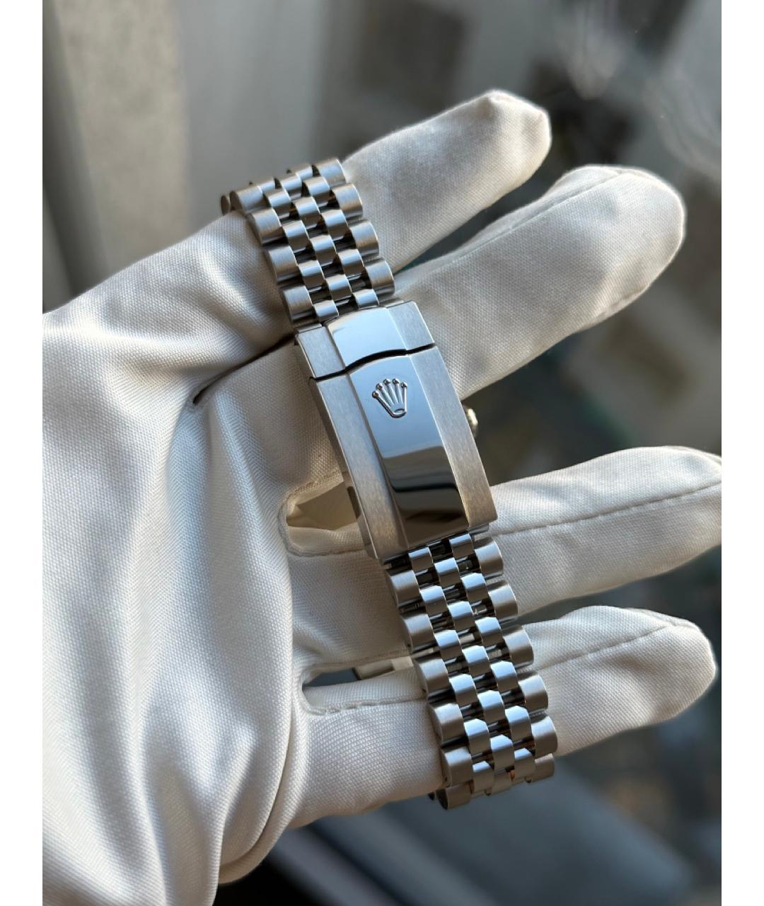 ROLEX Зеленые часы, фото 6