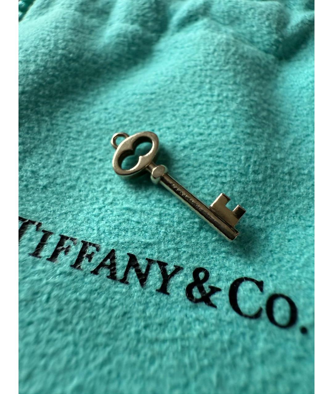 TIFFANY&CO Золотая металлическая подвеска, фото 7