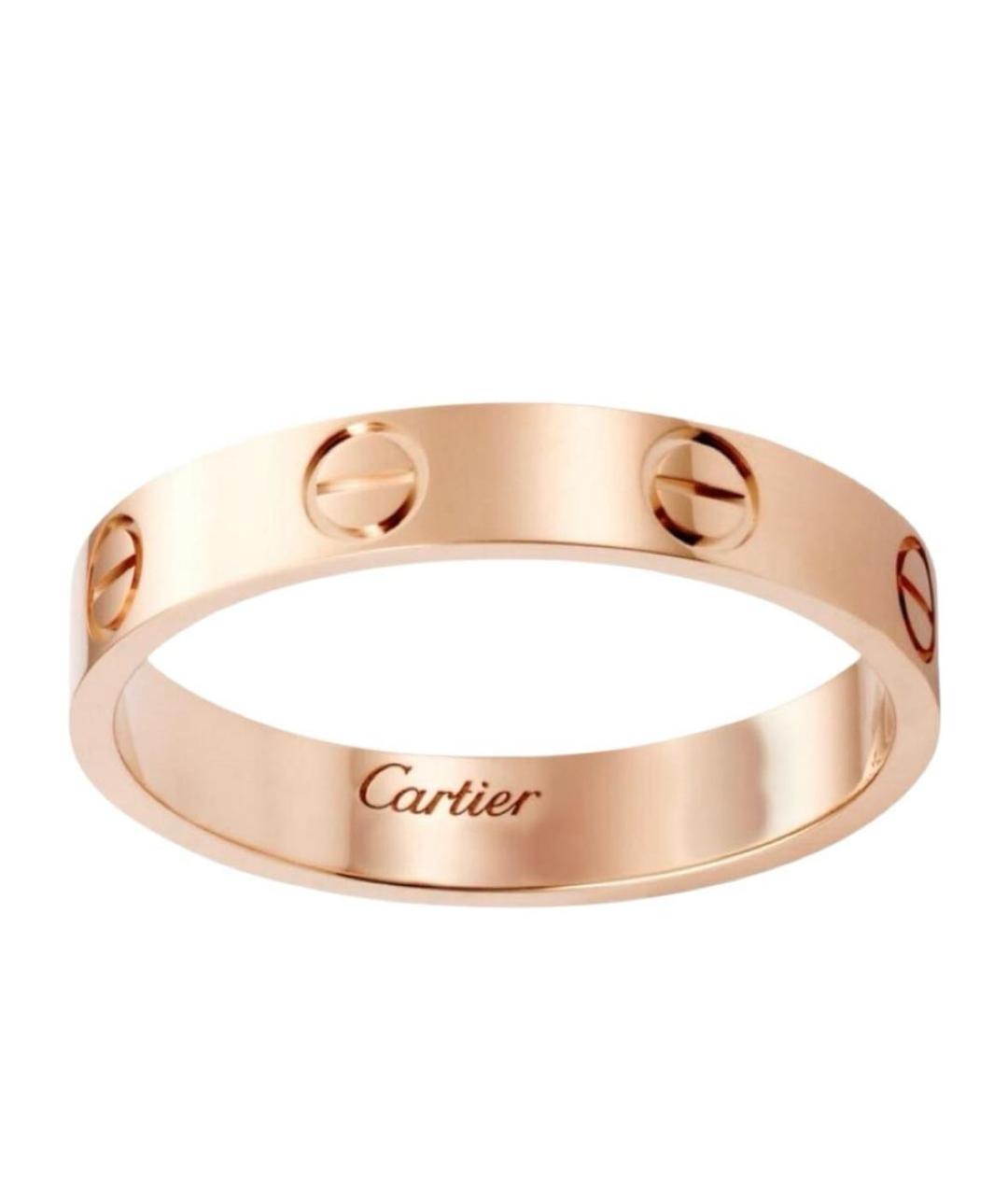 CARTIER Золотое кольцо из розового золота, фото 3