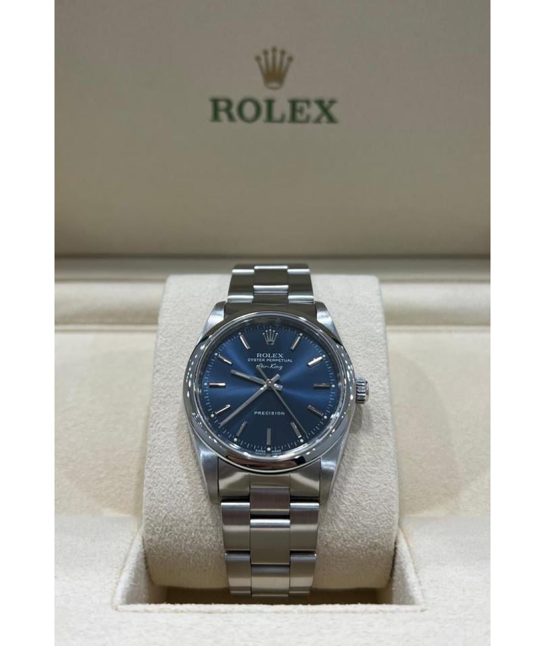 ROLEX Темно-синие часы, фото 2