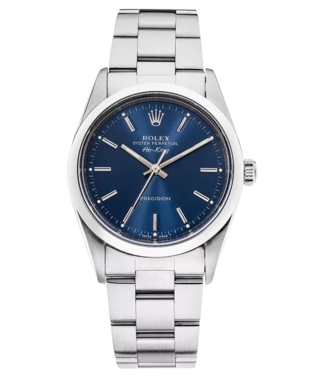 ROLEX Темно-синие часы, фото 6