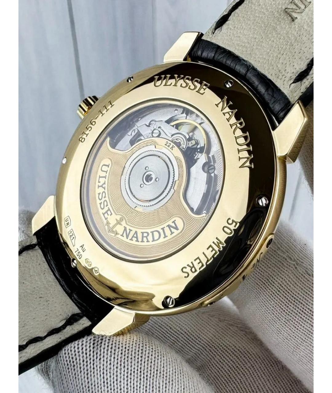 Ulysse Nardin Часы из желтого золота, фото 5