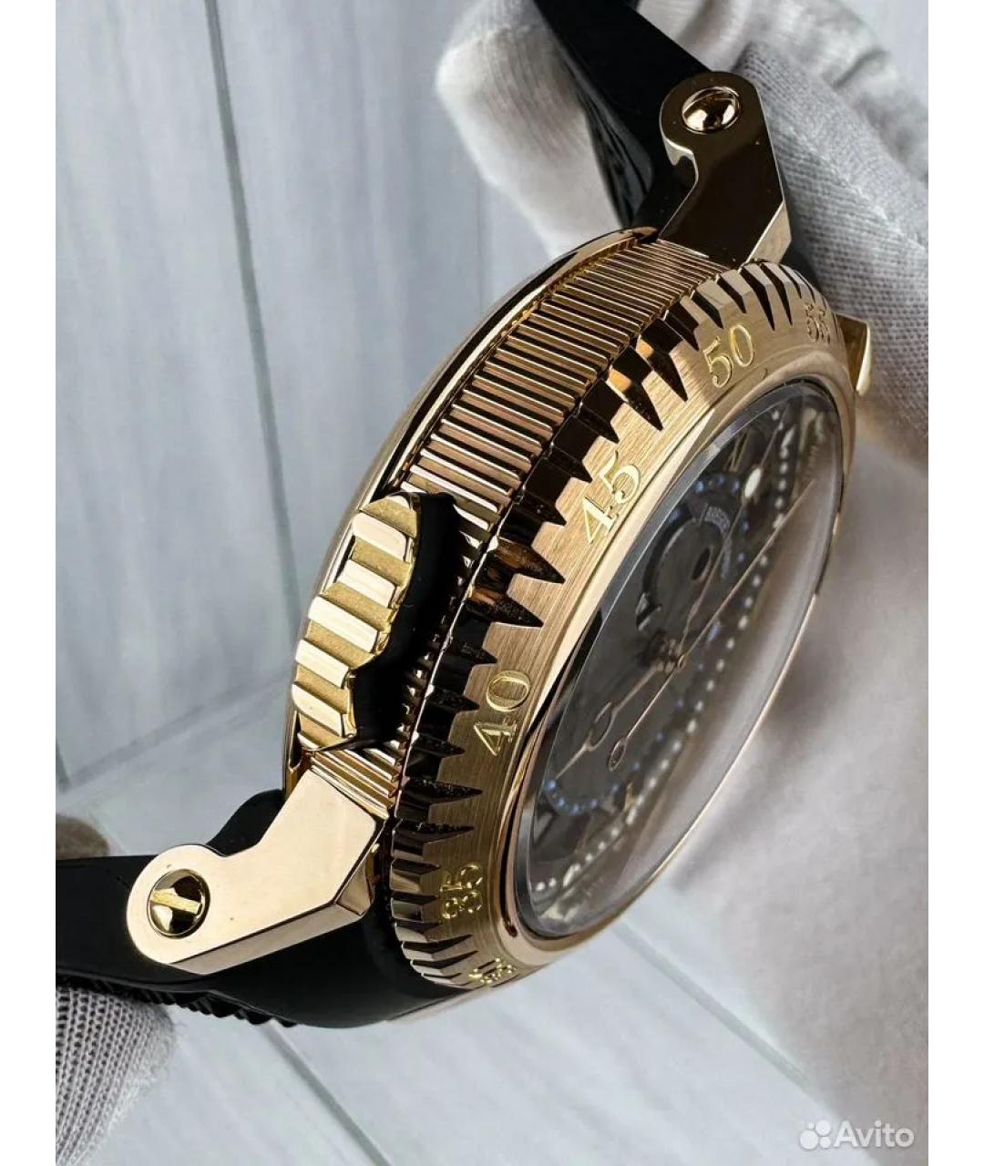 Breguet Коричневые часы из розового золота, фото 4
