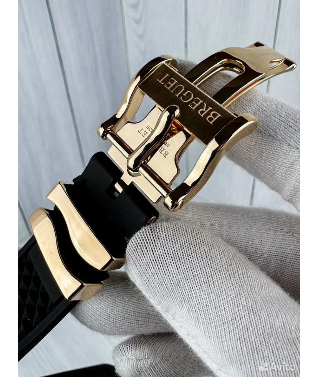 Breguet Коричневые часы из розового золота, фото 6