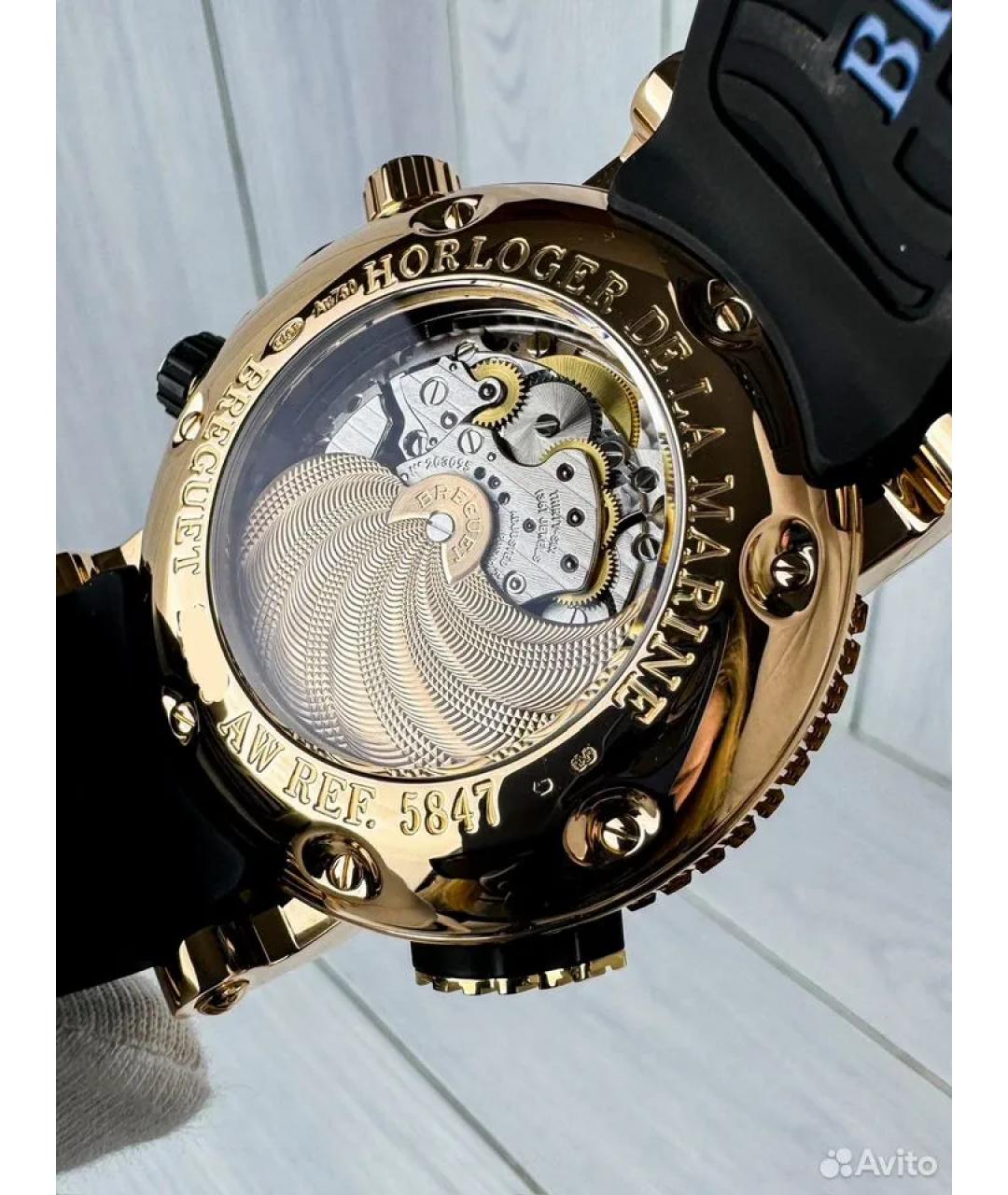 Breguet Коричневые часы из розового золота, фото 5