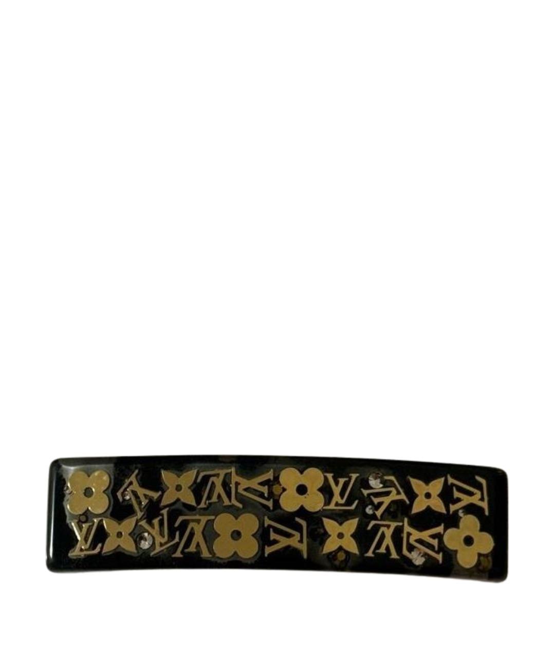 LOUIS VUITTON Коричневая заколка, фото 1