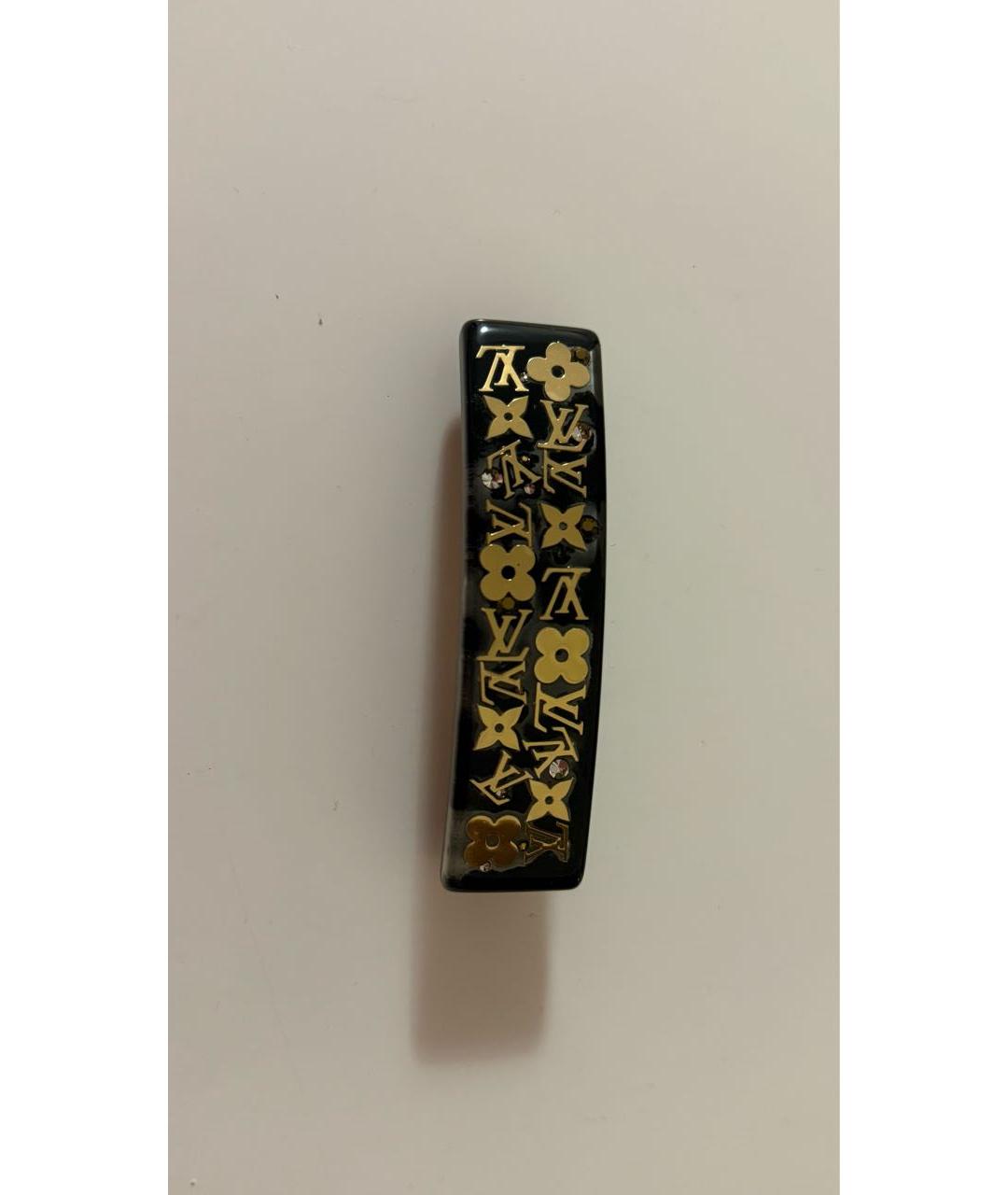 LOUIS VUITTON Коричневая заколка, фото 2