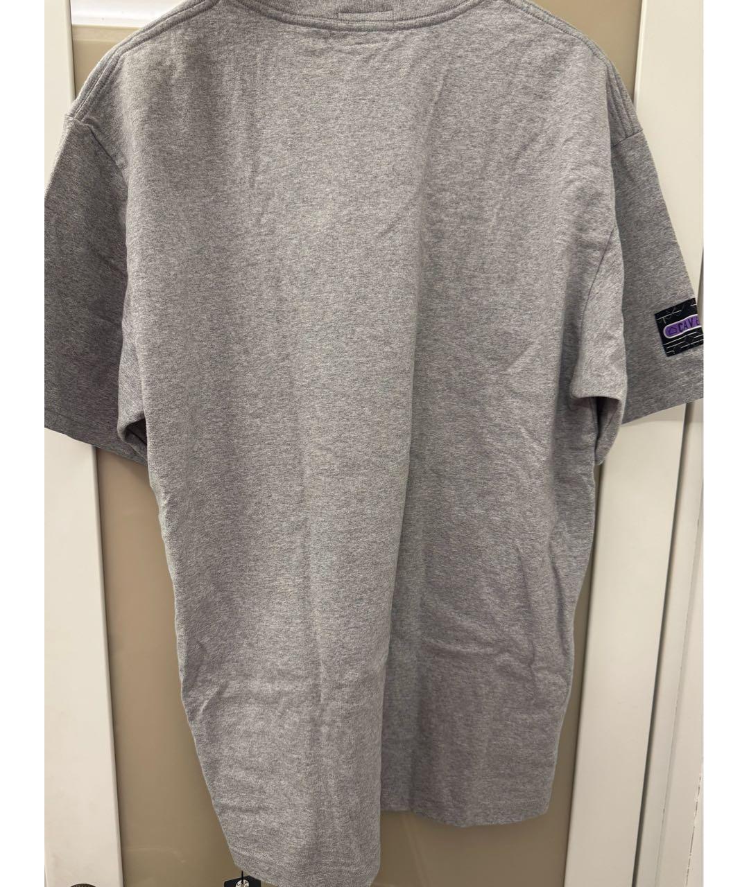 CAV EMPT Серая хлопковая футболка, фото 2