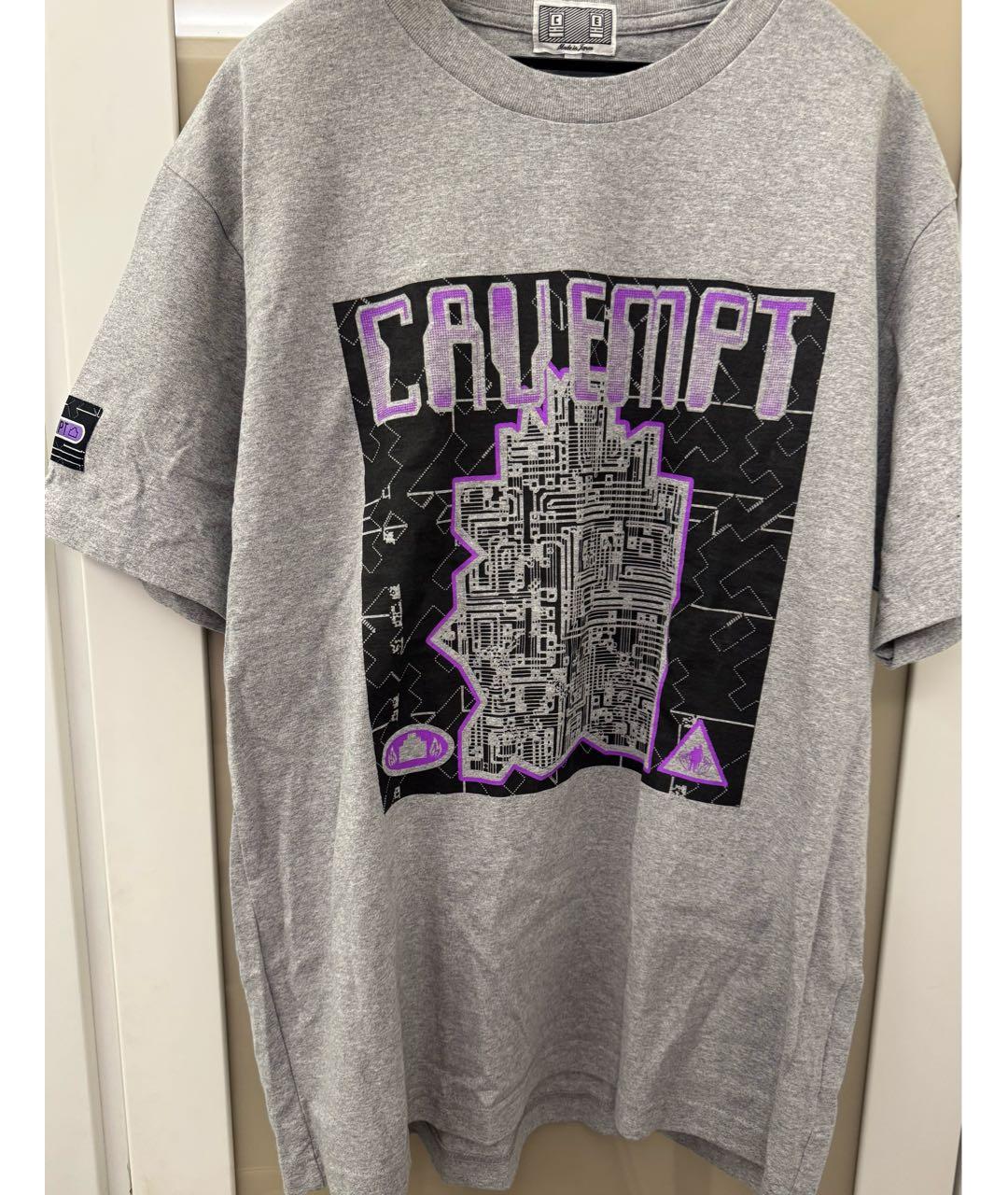 CAV EMPT Серая хлопковая футболка, фото 8