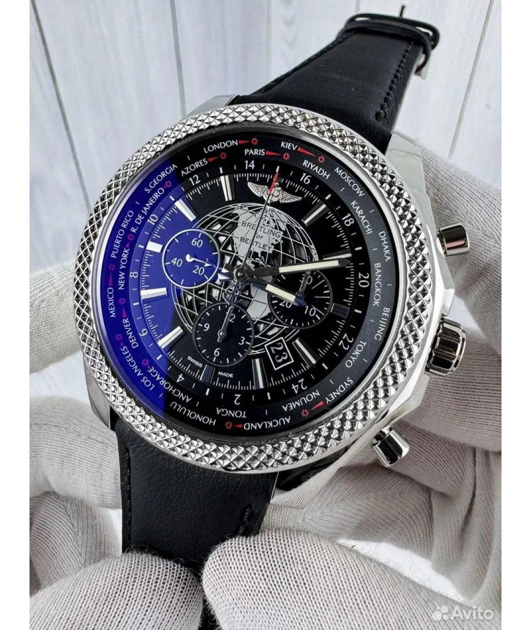 BREITLING Черные часы, фото 2