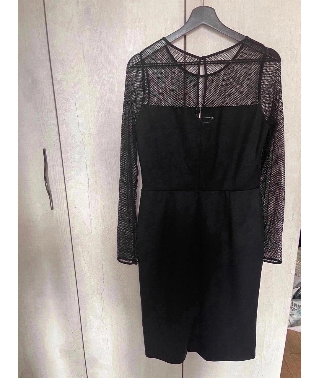 MAX MARA Черное шерстяное платье, фото 2