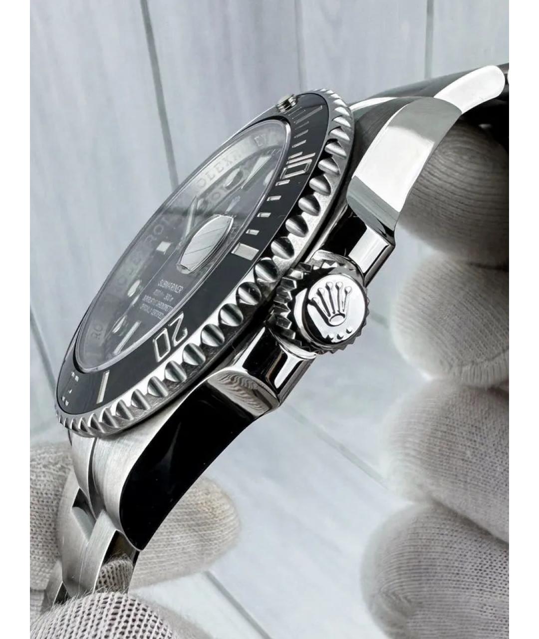ROLEX Черные часы, фото 5