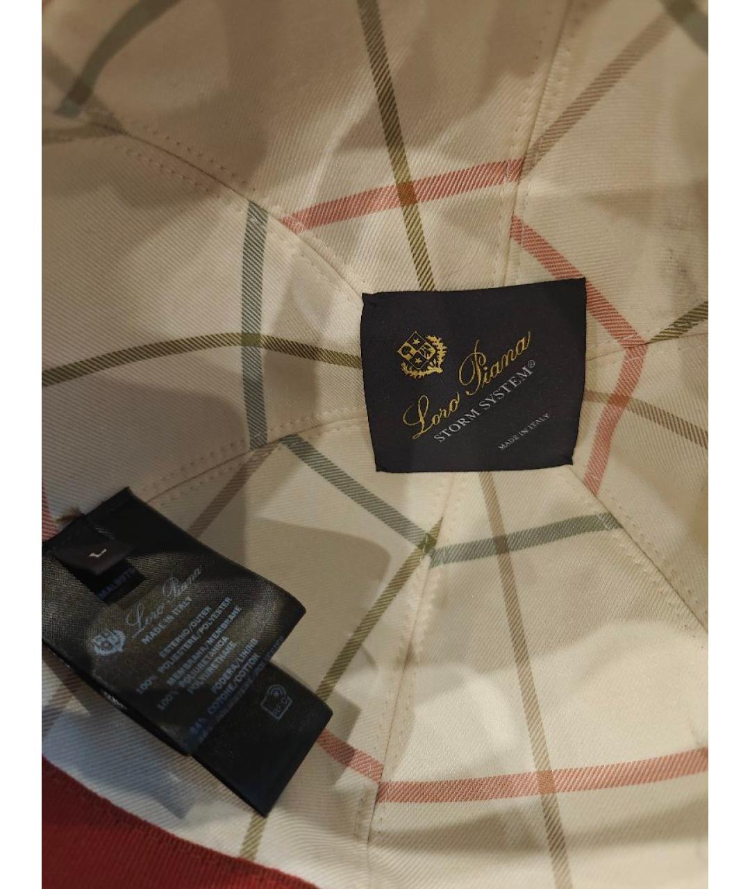 LORO PIANA Хаки синтетическая кепка/бейсболка, фото 6