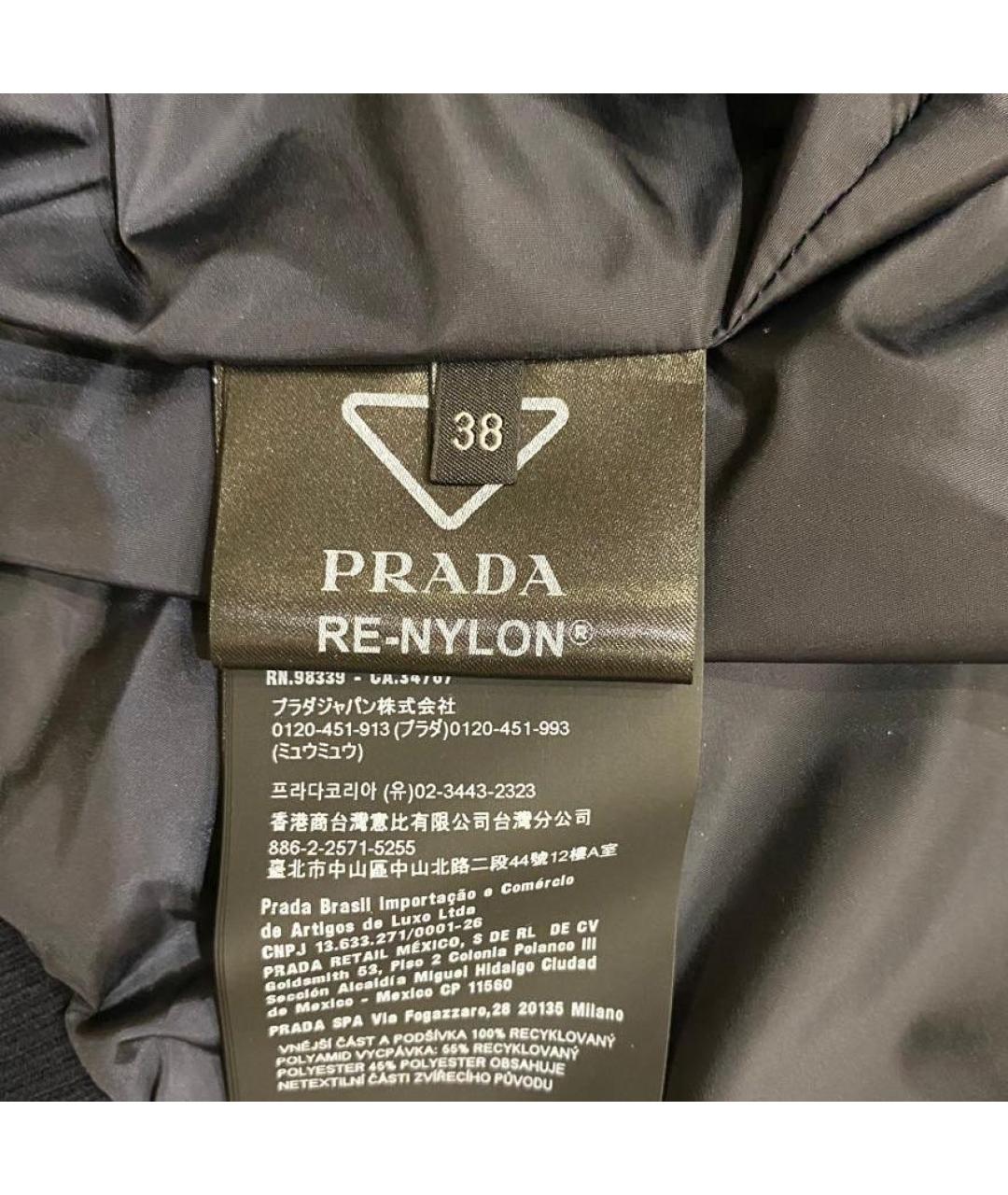 PRADA Темно-синяя куртка, фото 6