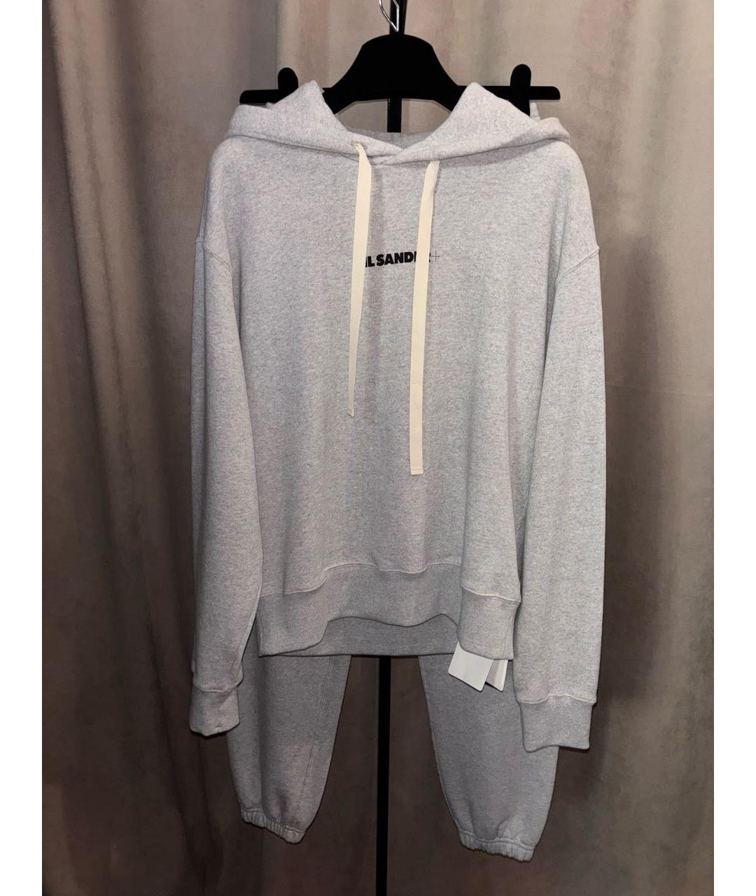 JIL SANDER Серый хлопковый спортивные костюмы, фото 4