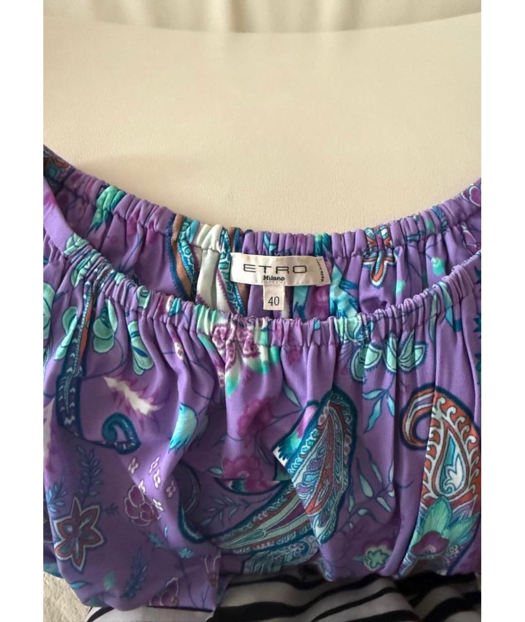 ETRO Мульти вискозное повседневное платье, фото 2