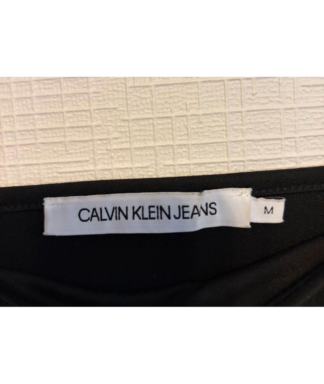 CALVIN KLEIN Черная майка, фото 2