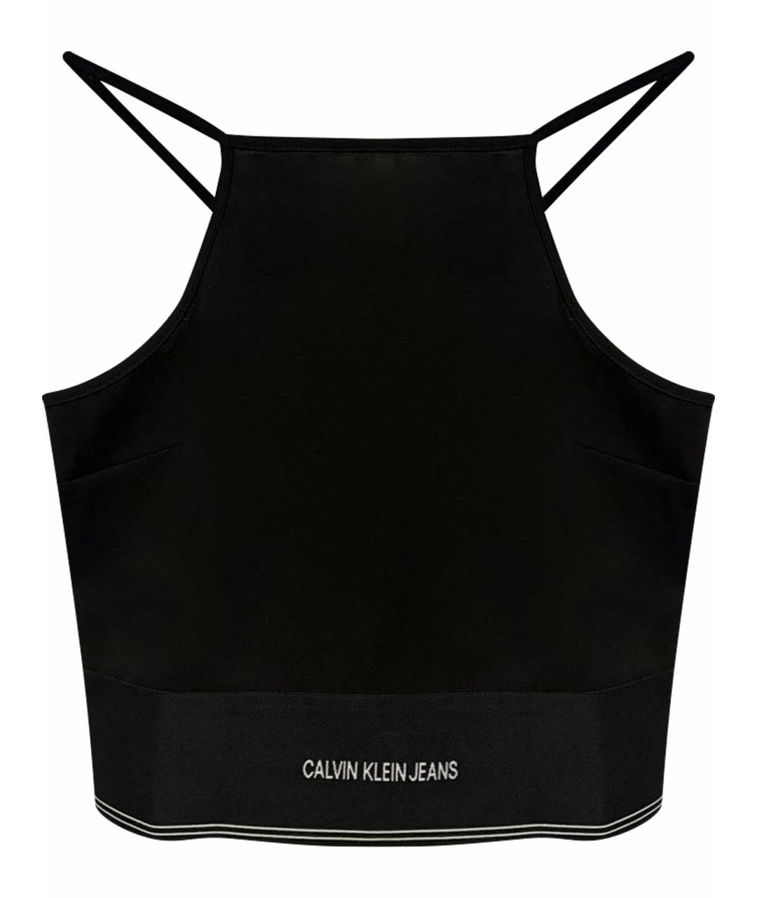 CALVIN KLEIN Черная майка, фото 1