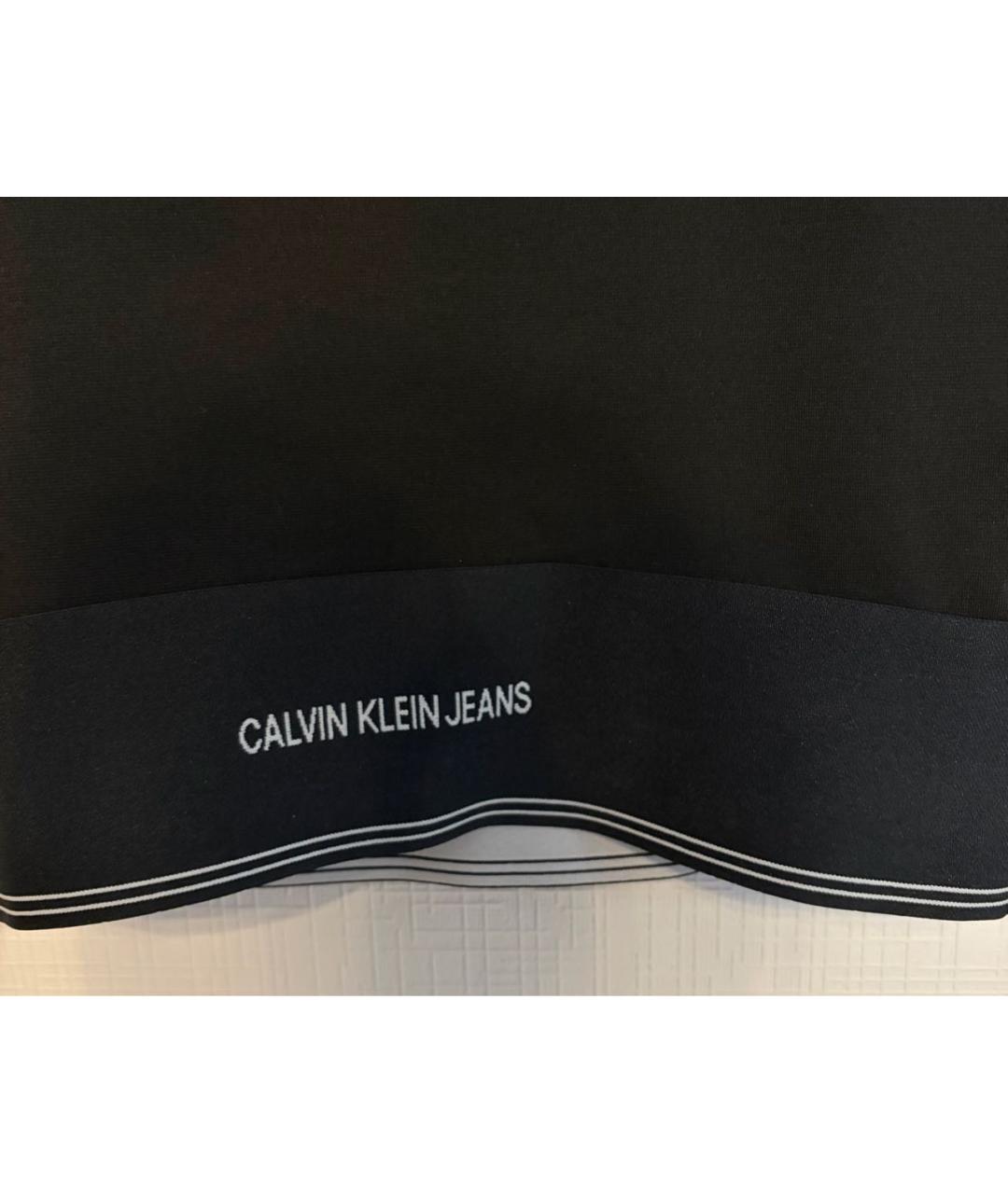 CALVIN KLEIN Черная майка, фото 4