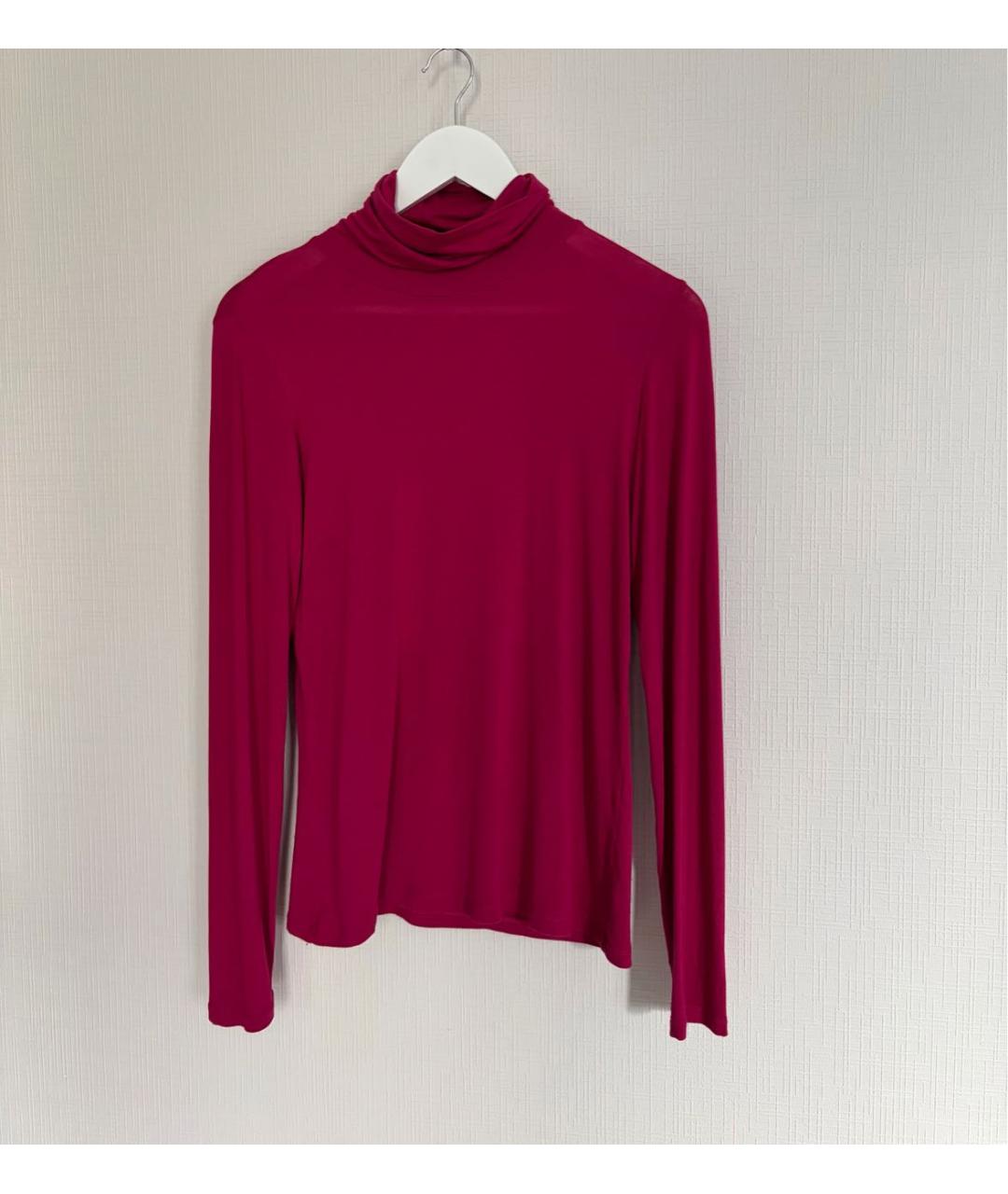 WEEKEND MAX MARA Фуксия водолазка, фото 5