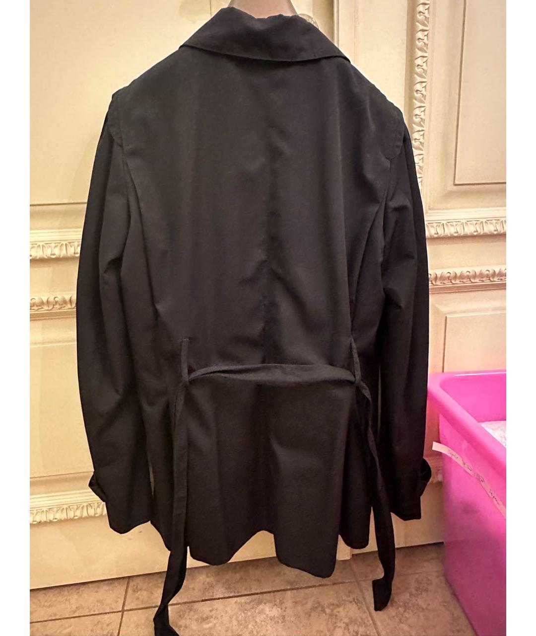 GUCCI Черная полиуретановая парка, фото 2