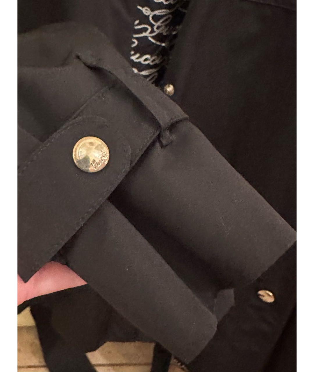 GUCCI Черная полиуретановая парка, фото 7