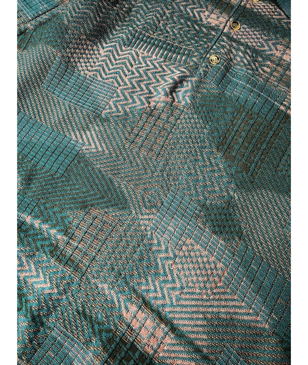 MISSONI Зеленый шерстяной джемпер / свитер, фото 7