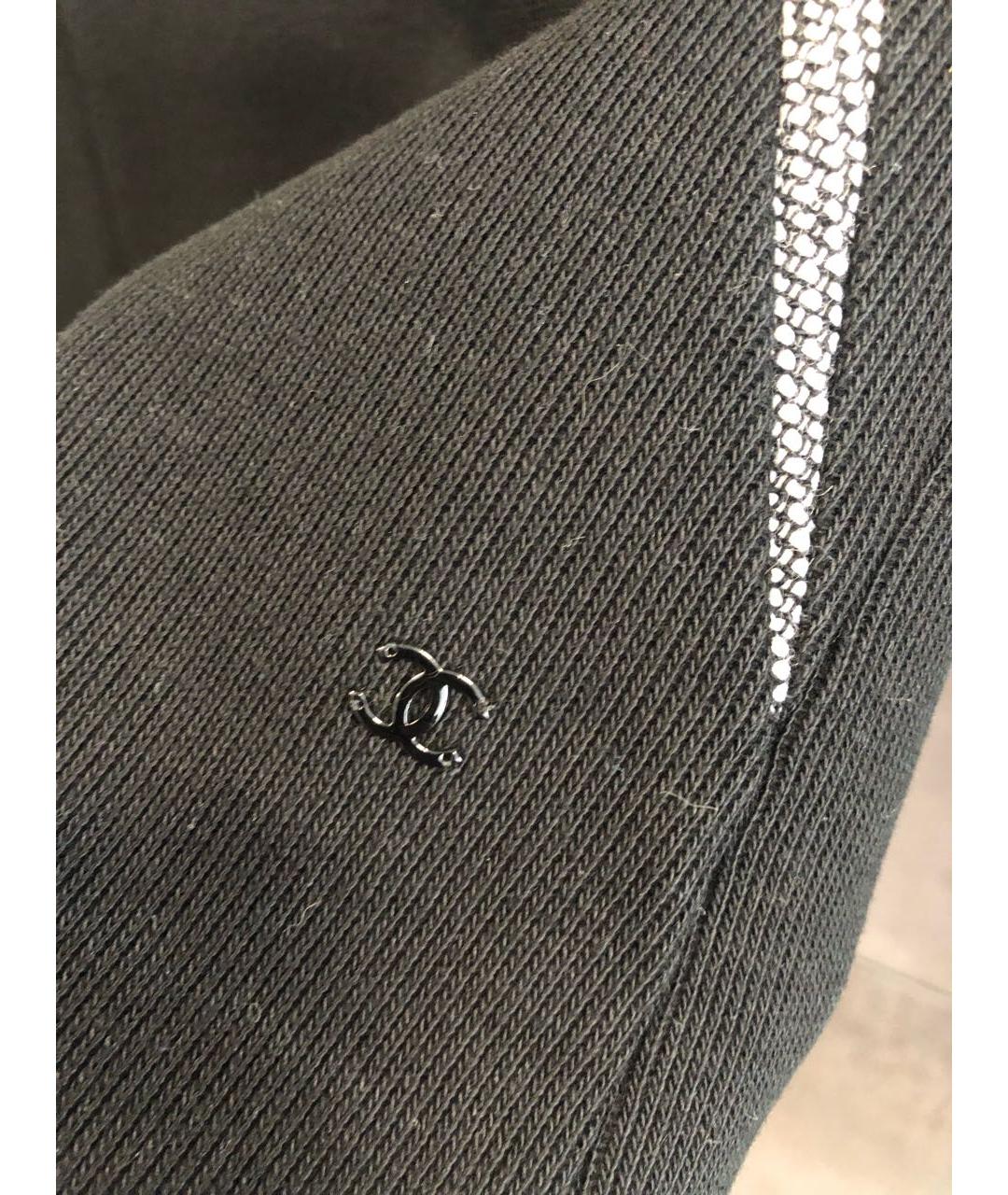 CHANEL Черное повседневное платье, фото 4