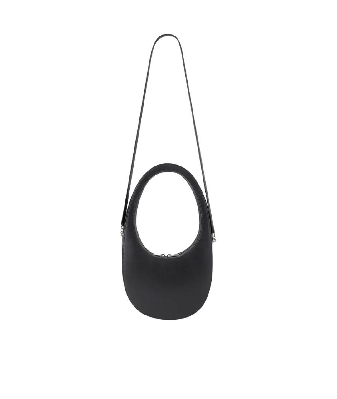 COPERNI Черная кожаная сумка через плечо, фото 3