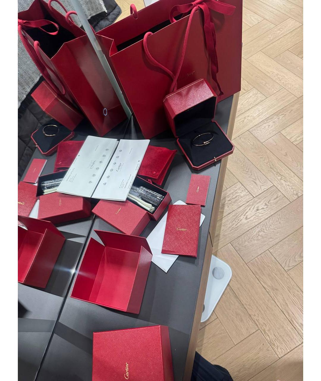 CARTIER Золотой браслет из розового золота, фото 5