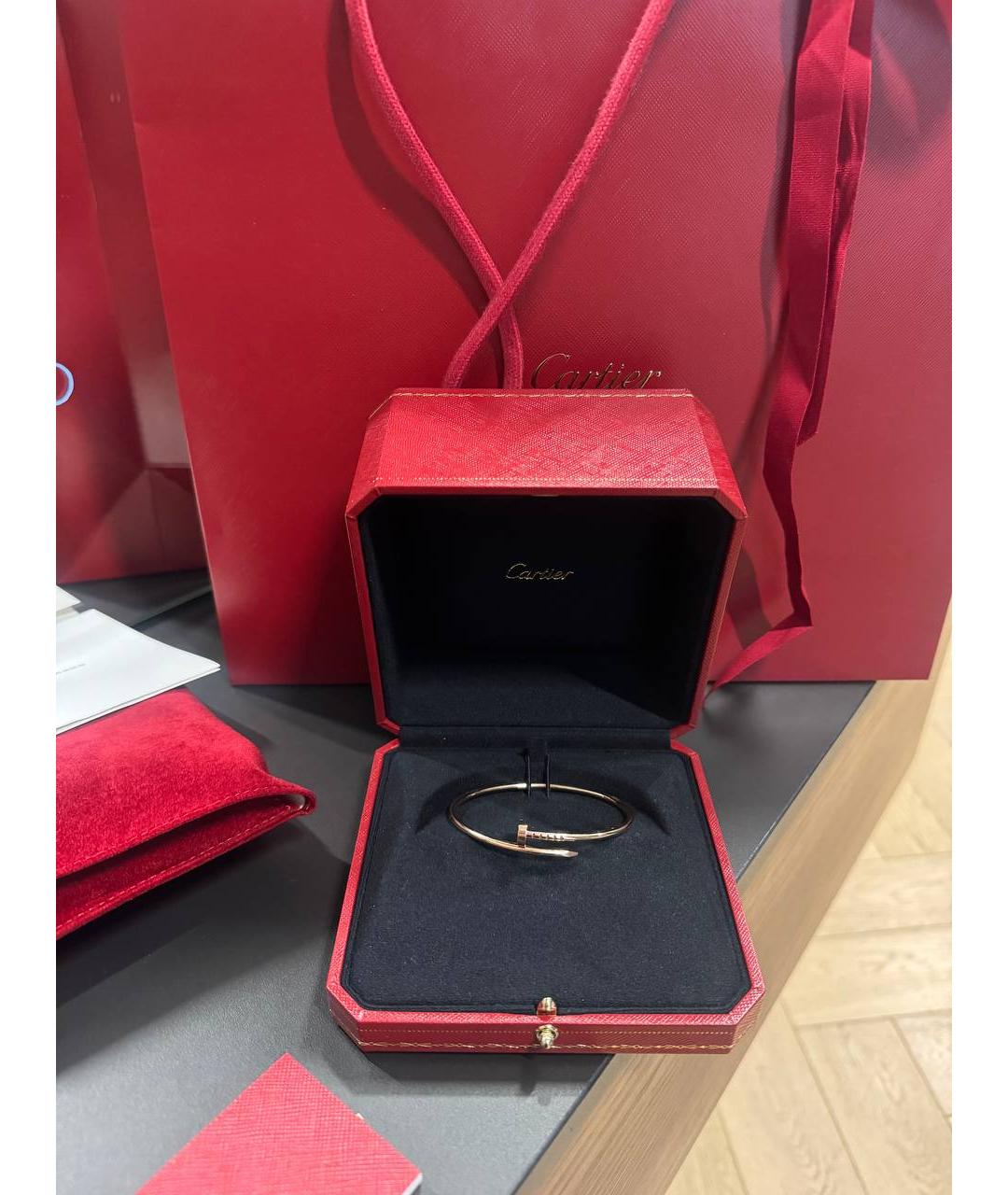 CARTIER Золотой браслет из розового золота, фото 6