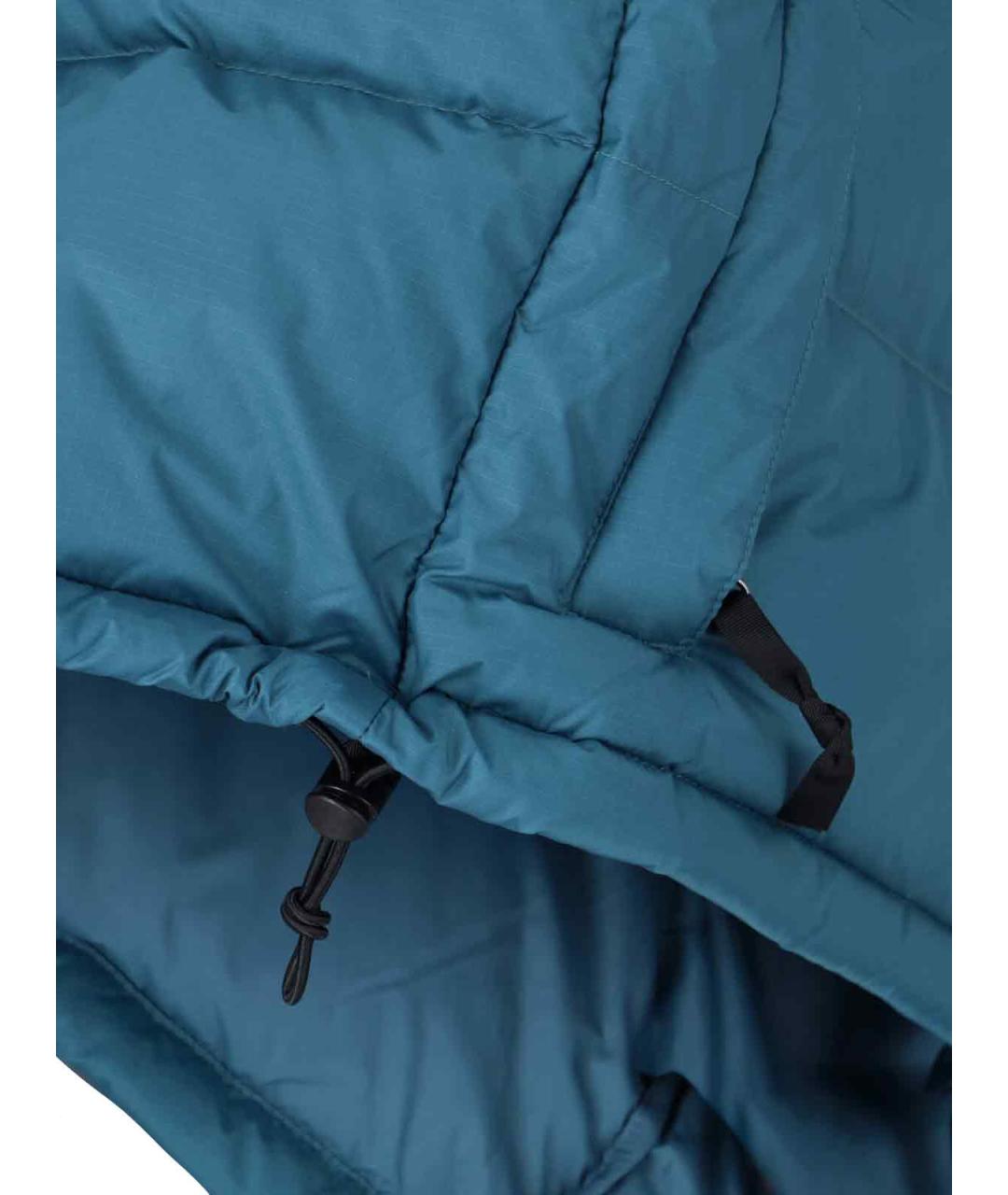 THE NORTH FACE Синий полиамидовый пуховик, фото 4