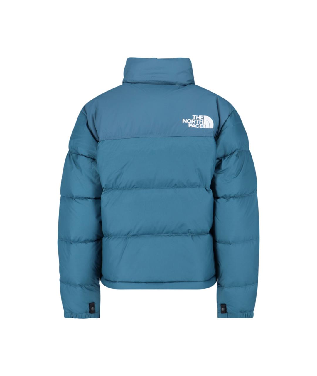 THE NORTH FACE Синий полиамидовый пуховик, фото 2
