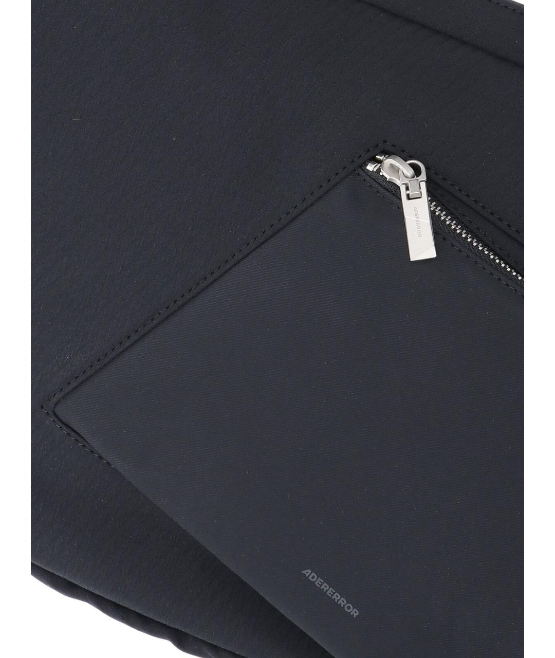 ADER ERROR Черная тканевая сумка на плечо, фото 6