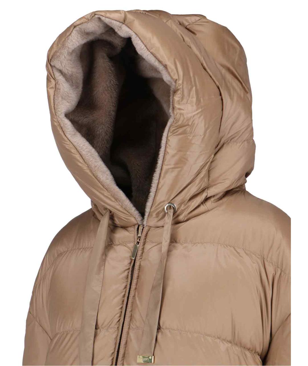 MAX MARA Бежевое шерстяное пальто, фото 4