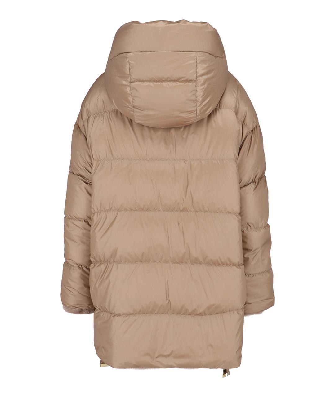MAX MARA Бежевое шерстяное пальто, фото 7
