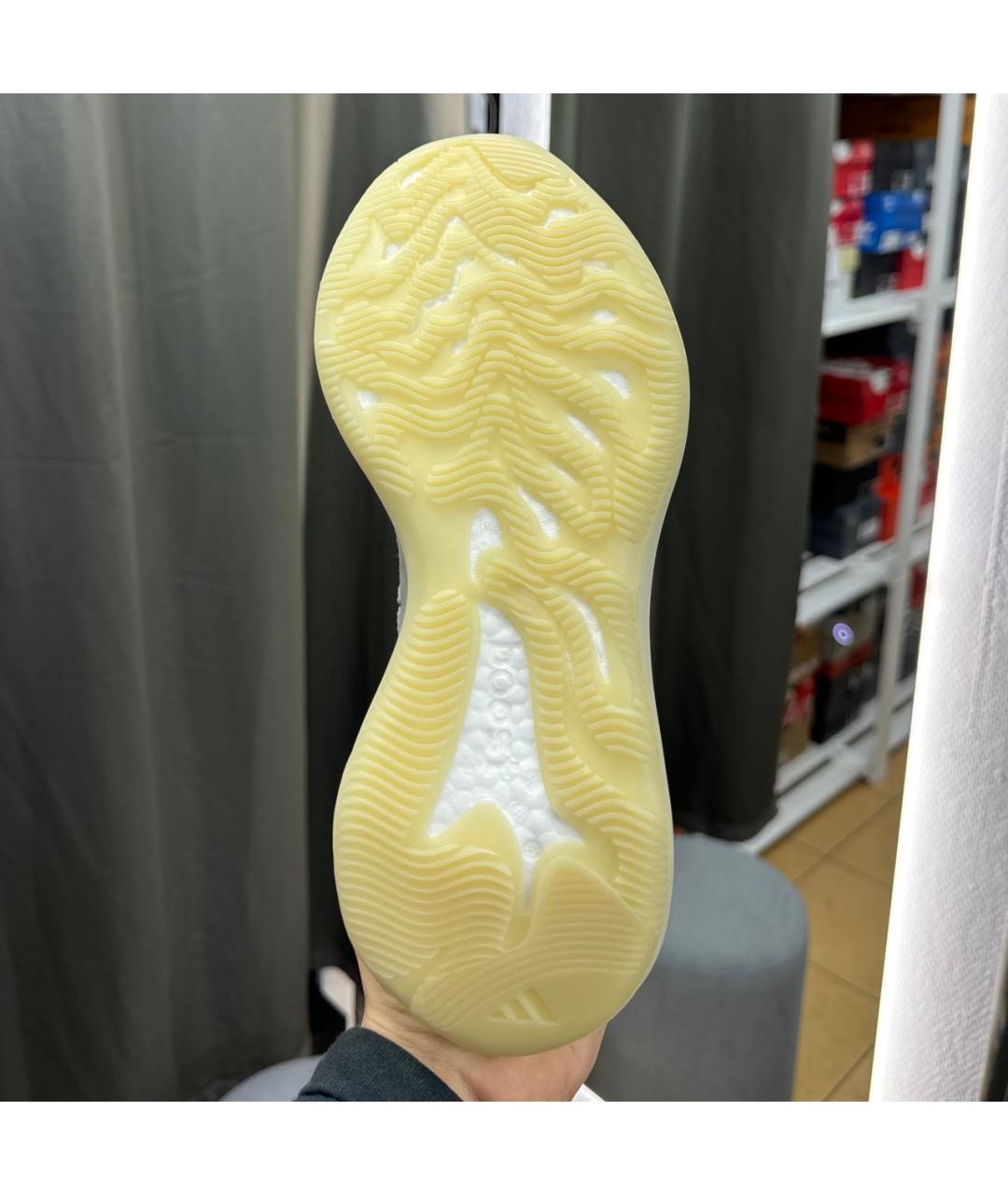 ADIDAS YEEZY Темно-синие низкие кроссовки / кеды, фото 7