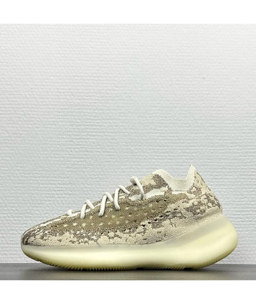 ADIDAS YEEZY Темно-синие низкие кроссовки / кеды, фото 9