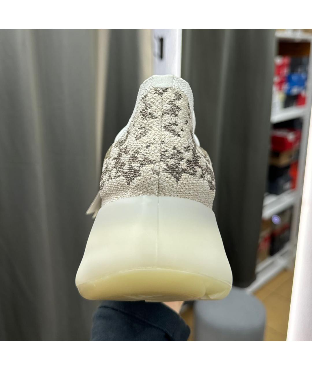 ADIDAS YEEZY Темно-синие низкие кроссовки / кеды, фото 6
