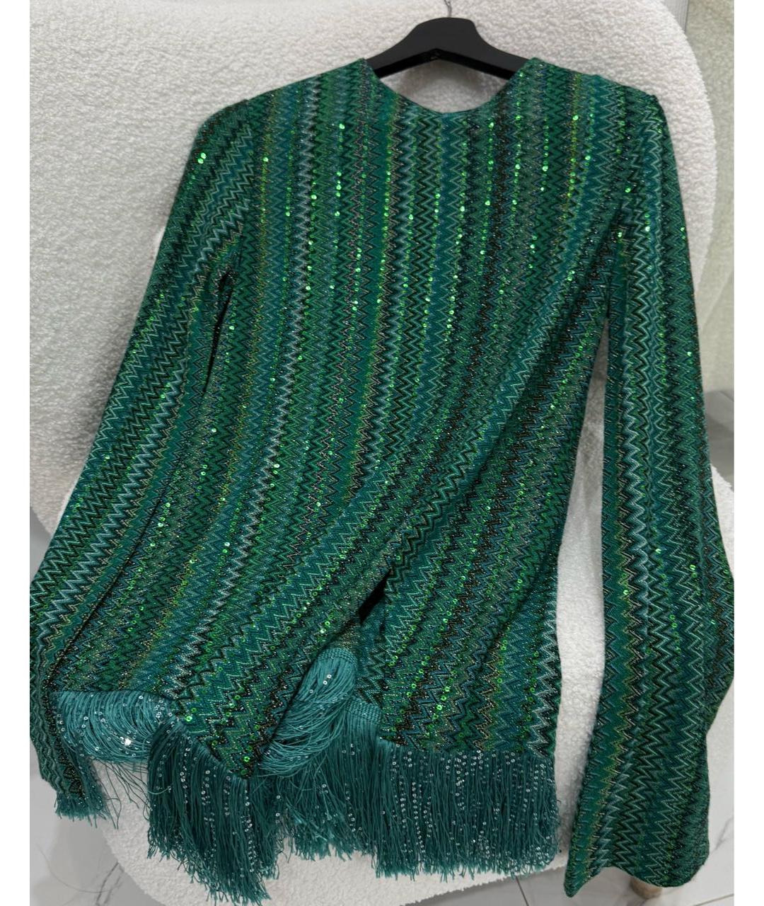 MISSONI Зеленый вискозный джемпер / свитер, фото 4