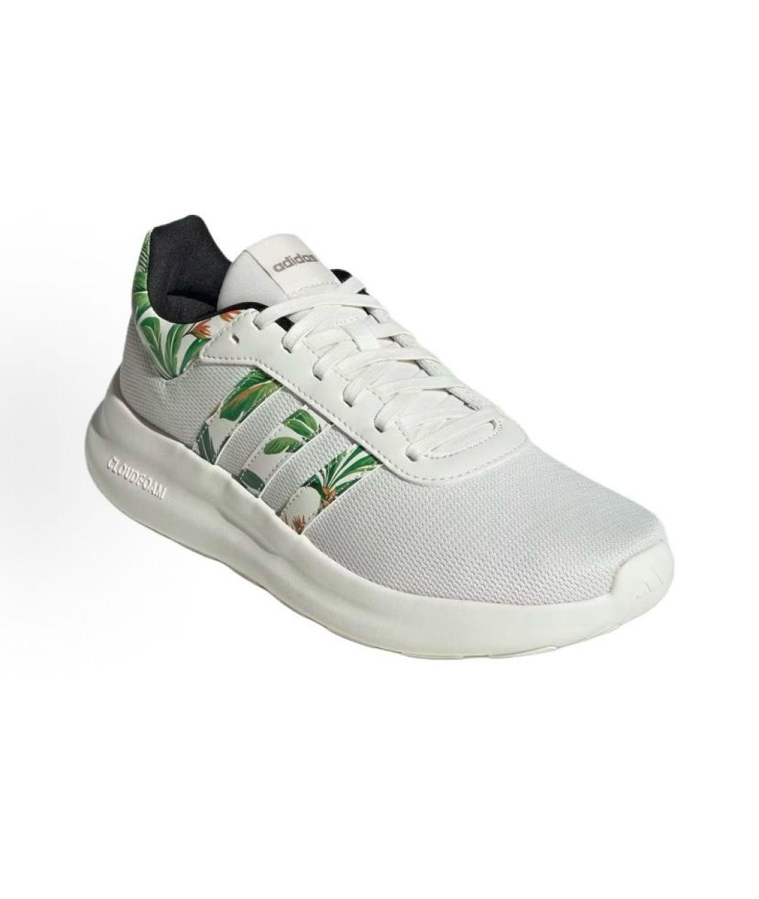 ADIDAS Белые текстильные низкие кроссовки / кеды, фото 4