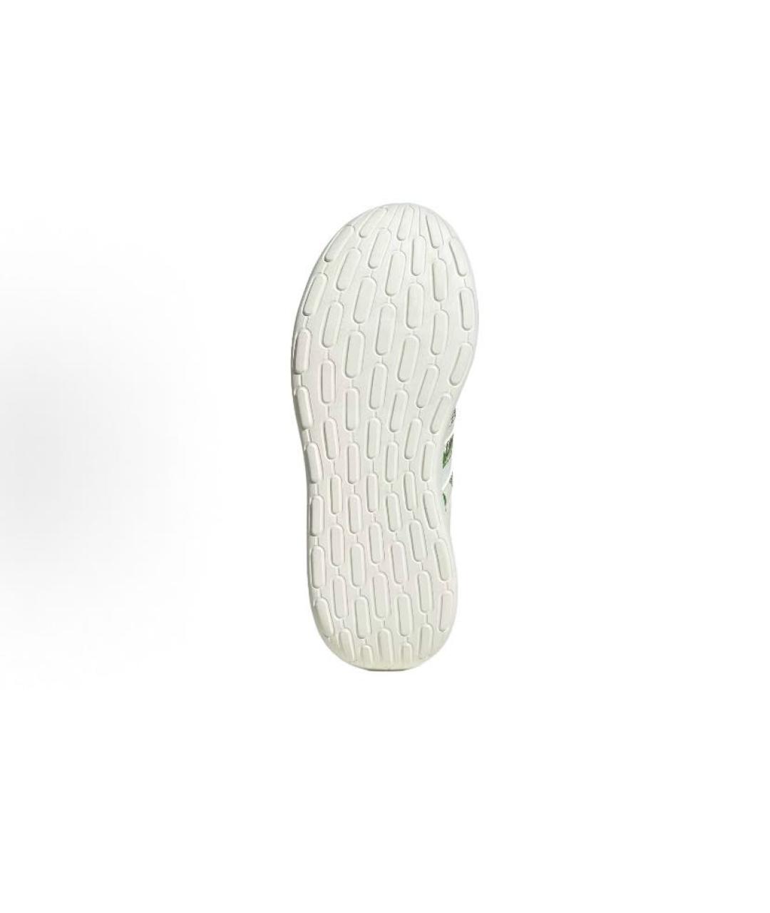 ADIDAS Белые текстильные низкие кроссовки / кеды, фото 7