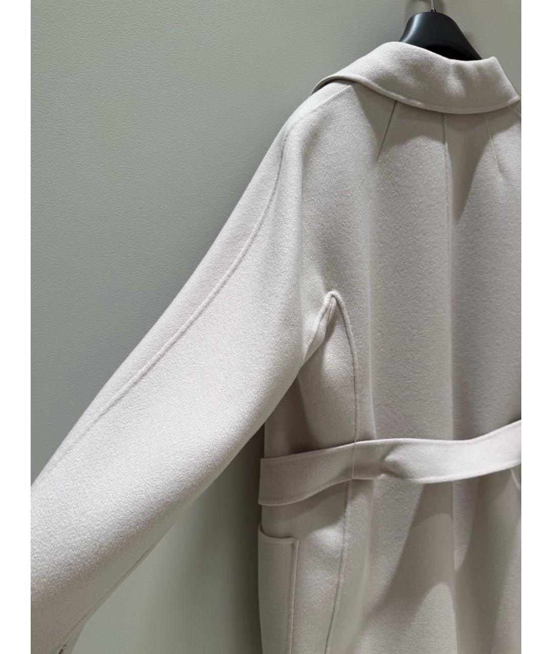 'S MAX MARA Серое шерстяное пальто, фото 4